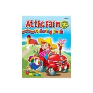 At The Farm Coloring Book