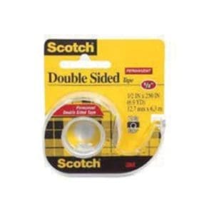 Double Sided Clear Tape with Dispenser #136