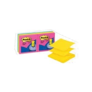 Post It Notes, Neon Pop Up #R330-12AN