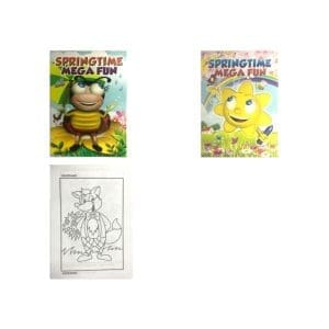 Springtime Mega Fun Activity Book