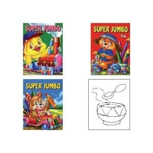 Super Jumbo Coloring Book