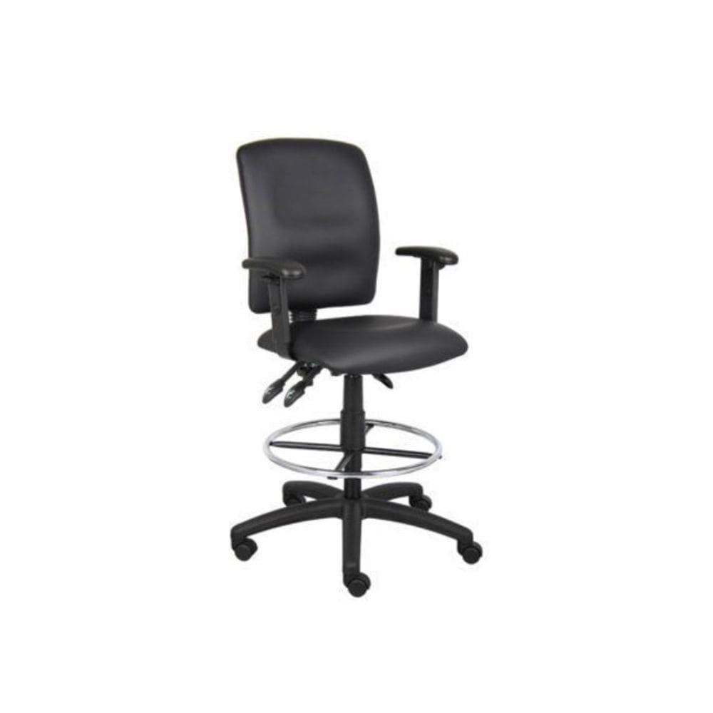 Cashier's Chair Black Vinyl Finish (B1-691V)